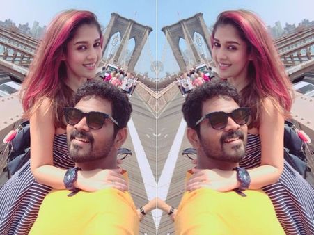 ప్రియుడితో ఎంజాయ్ చేస్తున్న నయనతార, ఫోటో వైరల్...