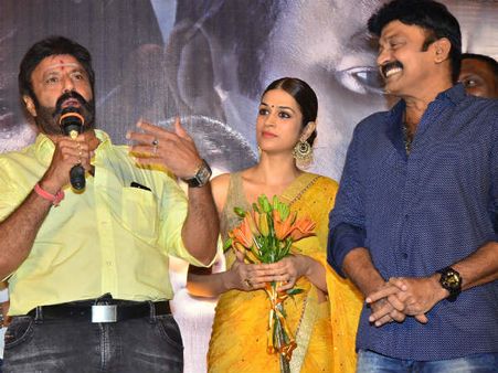 నిర్మాతకు బాలకృష్ణ సీరియస్ వార్నింగ్.. హీరో రాజశేఖర్ ముందే..