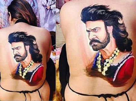 ద్యావుడా..! ఏంటీ అమ్మాయి.., ప్రభాస్‌ని ఇలా వీపుమీద ఎక్కించుకుంది