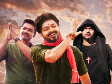 మెర్సల్ కలెక్షన్ల సింహ గర్జన.. ఓవర్సీస్‌లో రజనీ, షారుక్ రికార్డులకు పోటీగా..