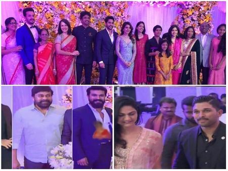 చైతన్య-సమంత వెడ్డింగ్ రిసెప్షన్లో సినీ తారల సందడి