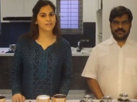 ఉపాసన కామినేని కాఫీ టిప్స్: వైరల్ అవుతున్న మెగాకోడలి కాఫీమేకింగ్ (వీడియో)