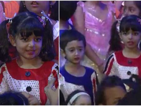 అదరగొట్టారు: ఆరాధ్య డాన్స్, ఆనందంతో ఊగిపోయిన ఐశ్వర్య (వీడియో)