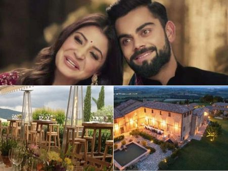 అనుష్క-విరాట్ కోహ్లి పెళ్లి జరిగే ప్రదేశం ఇదే.... (ఫోటోస్)