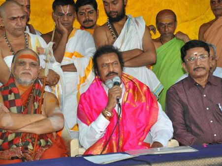 దైవ‌స‌న్నిధానం చైర్మ‌న్‌గా మోహ‌న్‌బాబు..`మా` ఆధ్వ‌ర్యంలో స‌న్మానం!