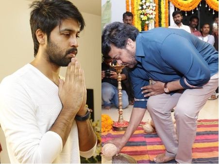 మెగా అల్లుడి సినిమా లాంచ్: చిరు క్లాప్.. 'కళ్యాణ్ దేవ్'కు రాజమౌళి విషెస్(ఫోటోలు)