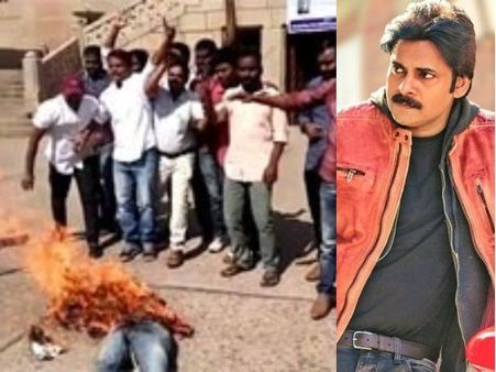 ఓయూలో పవన్ దిష్టి బొమ్మ దగ్ధం, పోటాపోటీగా పవన్ ఫ్యాన్స్ ఆందోళన: సీన్ లోకి పోలీసులు..