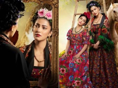 బర్త్ డే స్పెషల్: ఫోటో షూట్లో శృతి హాసన్ అందాల విందు....