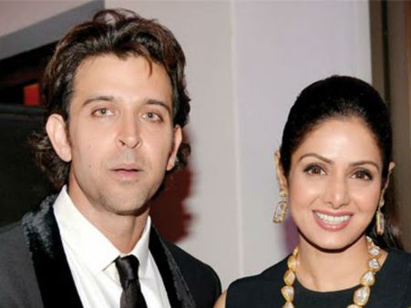 శ్రీదేవితో నటించడానికి భయపడ్డానన్న హృతిక్ రోషన్..ఆమె ఏంచేసిందంటే!