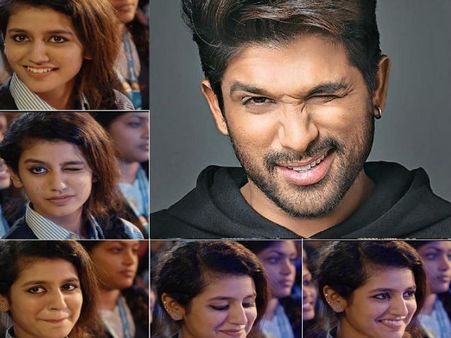 కన్నుగొట్టిన పిల్లకు అల్లు అర్జున్ పడిపోయాడు.. అర్జున్ రెడ్డి భామ ఫిదా..