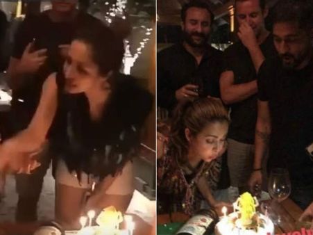 పెద్దలకు మాత్రమే: బర్త్ డే పార్టీలో హీరోయిన్ చేత బలవంతంగా.... షాకింగ్ వీడియో!