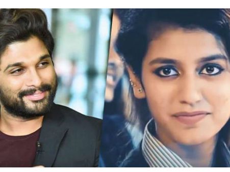 అల్లు అర్జున్ అలా అనడంతో.... ఇంటర్నెట్ సంచలనం ప్రియా వారియర్ రియాక్షన్!