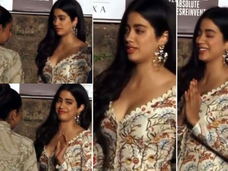 మీడియా ముందు శ్రీదేవి ఓవరాక్షన్... కూతురును బలవంతంగా లాక్కెళ్లింది (వైరల్ వీడియో)