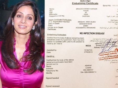 నవ్వుతూ వెళ్లి విగతజీవిగా.. స్వదేశానికి శ్రీదేవి భౌతికకాయం.. అర్ధరాత్రికి ముంబైకి..