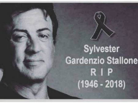 సిల్వెస్టర్ స్టాలోన్ మృతి.. ఫోటో పెట్టి దండేసిన..! ఏం జరిగిందంటే..