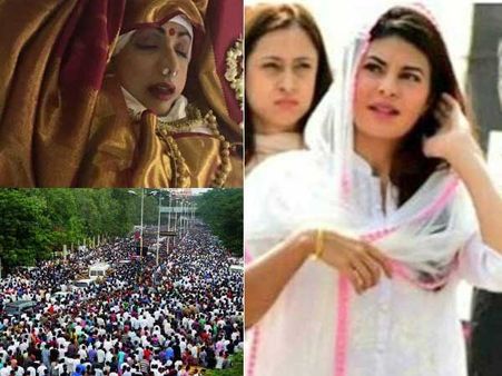 వైరల్ : శ్రీదేవి అంత్యక్రియలకు వెళ్లిన ఈ హీరోయిన్ ఏం చేసిందో తెలుసా..తిట్టి పోస్తున్నారు!