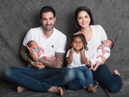 సన్నీలియోన్‌కు కవల పిల్లలు.. ముచ్చటగా ముగ్గురు సంతానంతో..