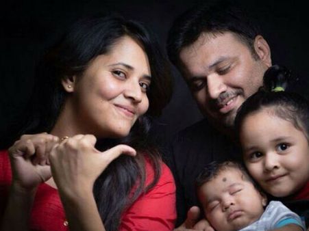 రంగమ్మత్త క్యారెక్టర్ చూసి అనసూయ భర్త రియాక్షన్ ఇలా...