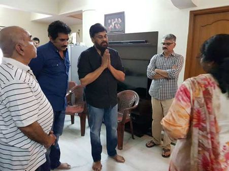 రావు రమేష్‌కు చిరంజీవి ఓదార్పు.. కుటుంబానికి మెగాస్టార్ పరామర్శ