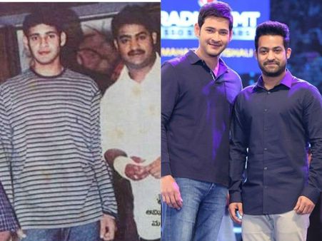 అప్పుడు... ఇపుడు: 16 ఏళ్ల తర్వాత మహేష్-ఎన్టీఆర్ ఇలా, ఫోటో వైరల్