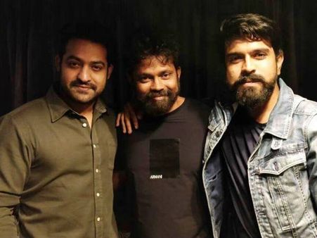 సుకుమార్ పక్కన ఎన్టీఆర్, రాంచరణ్.. థాంక్యూ డియర్!