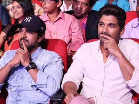 చాలా కాలం తరువాత.. ఒకేవేదికపైకి మెగా పవర్ స్టార్, స్టైలిష్ స్టార్.. నా పేరు సూర్య ప్రీరిలీజ్ ఈవెంట్!