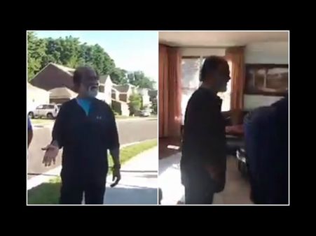 వీడియో: రజనీకాంత్ ఇచ్చిన షాక్‌కు 'ఓ మై గాడ్' అనేసిన పక్కింటివాళ్ళు.. సూపర్ స్టార్ అంటే ఇది!