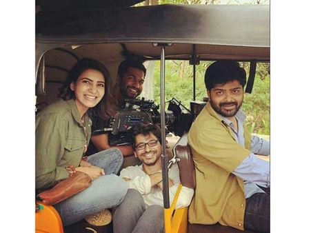 ఆటోలో సమంత.. సస్పెన్స్ థ్రిల్లర్‌తో రాబోతోంది!