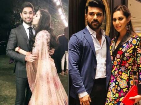 అఖిల్ మాజీ ప్రేయసి పెళ్లిలో హంగామా.. రాంచరణ్, ఉపాసన ఫొటోలు వైరల్!