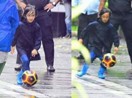 ముంబై వీధుల్లో సూపర్‌స్టార్ కొడుకు హంగామా!