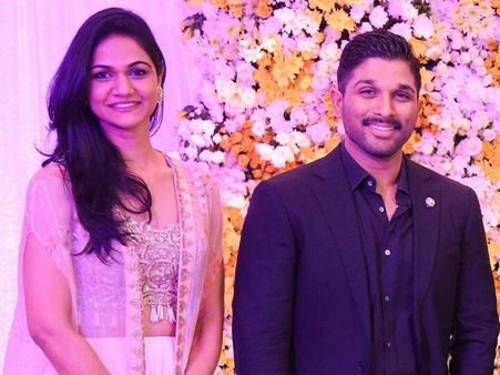 తన భార్య అందాన్ని పొగుడుతూ అల్లు అర్జున్ హాట్ కామెంట్స్!