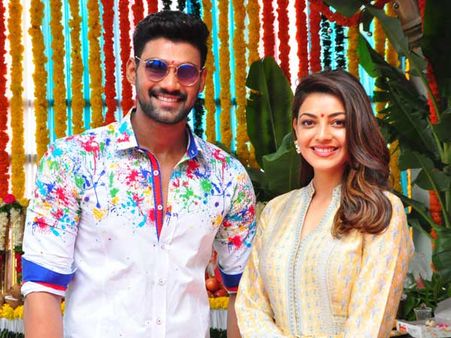 తేజ దర్శకత్వంలో బెల్లంకొండ శ్రీనివాస్-కాజల్ న్యూ మూవీ ప్రారంభం!