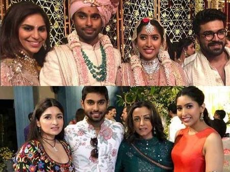 అఖిల్ మాజీ ప్రేయసి పెళ్లి ఫోటోలు వైరల్.. నమ్రతా, రాంచరణ్, ఉపాసన హంగామా!