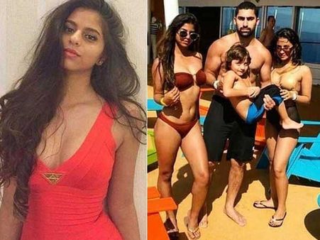 వైరల్.. టూ పీస్ బికినిలో షారుక్ కూతురు రచ్చ.. ఫిదా అవుతున్న నెటిజన్లు!