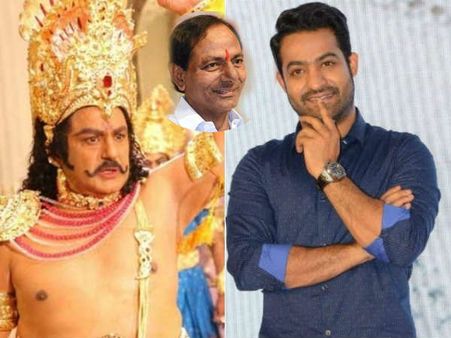 ఎన్టీఆర్ బయోపిక్‌లో కేసీఆర్.. బాలకృష్ణగా జూ. ఎన్టీఆర్.. సెన్సేషనల్‌గా..
