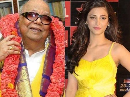 కరుణానిధి మరణించి అంతా ఏడుస్తుంటే, శృతి హాసన్ పైత్యం.. మత్తు వదిలిస్తున్నారు!