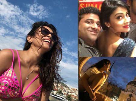 పిచ్చెక్కిస్తున్న శ్రీయా ఫొటోలు.. దేవీ శ్రీతో హాట్‌ హాట్‌గా!