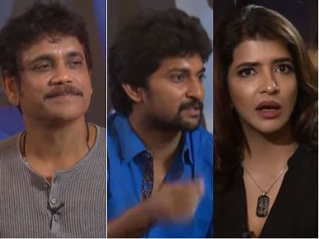 మందు కొట్టా... పంచులతో మంచు లక్ష్మికి నాగార్జున ఝలక్.... పిచ్చి ప్రశ్నలు వద్దన్న నాని!