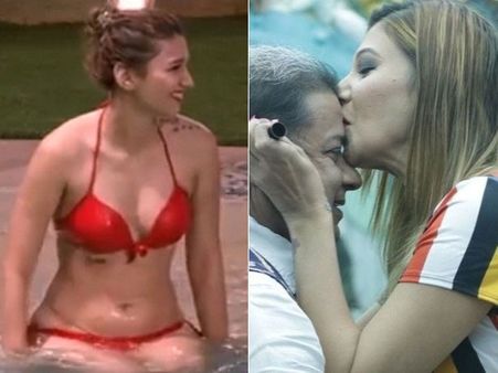 బిగ్‌బాస్‌లో హాట్‌ హాట్‌గా జస్లీన్.. రెడ్ బికినీలో కేక.. ముసలోడిపై ముద్దుల వర్షం!