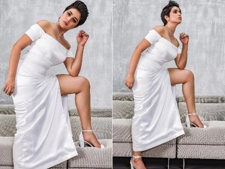 పంది పిల్లతో కలిసి హీరోయిన్ పూర్ణ స్పెషల్ సాంగ్