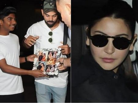 బాలుడి పట్ల అనుష్క-కోహ్లి ప్రవర్తనపై విమర్శలు... అభిమానంతో ఇస్తే ఇలా చేస్తారా?