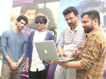 శేఖర్ కమ్ముల చేతుల మీదుగా అనగనగా ఓ ప్రేమకథ పాట