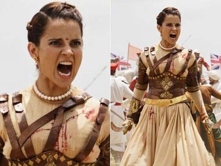 పులి గాండ్రించినట్లే ఉంది: ‘మణికర్ణిక-ది క్వీన్ ఆఫ్ ఝాన్సీ’ కంగనా న్యూ లుక్