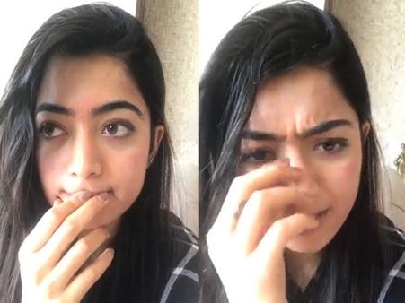 దర్శకుడి తీరుతో షాక్.... సెట్స్‌లో ఏడ్చేసిన హీరోయిన్ రష్మిక!