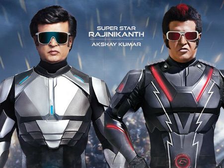 2.0 ఫస్ట్ డే రికార్డులు మొదలు: రజనీకాంత్-అక్షయ్ కుమార్ కలిస్తే కలెక్షన్ల ప్రళమయే!