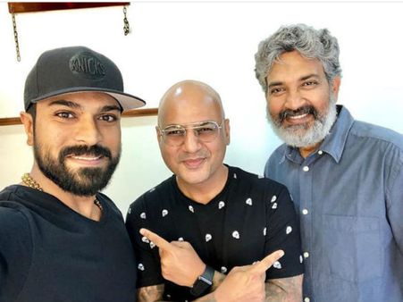 రాజమౌళి ఆదేశాలతో రంగంలోకి గుండు బాస్... చెర్రీని ఎలా మారుస్తాడో?