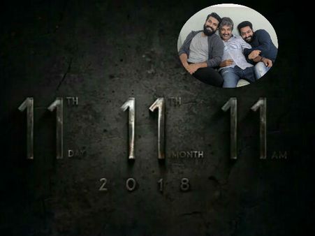 #ఆర్ఆర్ఆర్: ఎన్టీఆర్, చరణ్ మల్టీస్టారర్‌కు ముహూర్థం ఖరారు