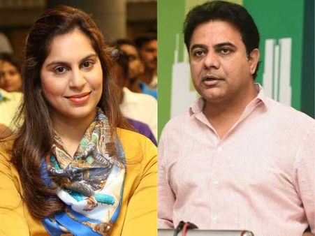 వైరల్ ట్వీట్స్: రామ్ చరణ్ భార్య ఉపాసన రిక్వెస్ట్.... వెయిట్ చేయాలన్న కేటీఆర్!