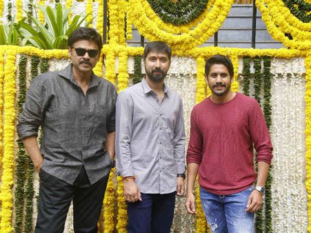 వెంకీ మామ మొదలు పెట్టేది ఈరోజే.. మేనల్లుడితో సందడి!