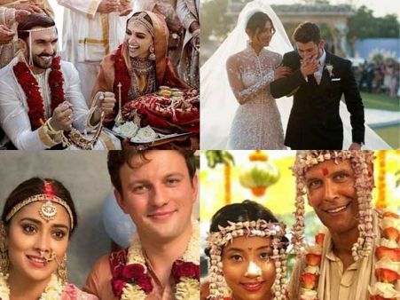 2018లో జరిగిన బిగ్గెస్ట్ మూవీ సెలబ్రిటీ వెడ్డింగ్స్